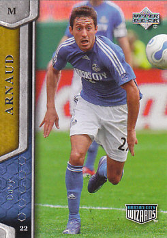 Davy Arnaud Kansas City Wizards UD MLS 2007 #60